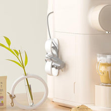 Load image into Gallery viewer, Power Cable Management Clip Kitchen Wall Mounted Plug Cord Holder Charger Cable Organizer