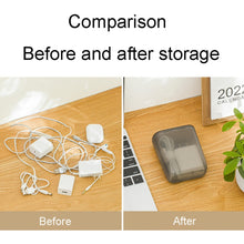 Load image into Gallery viewer, Phone Earphone Data Cable Charger Organizer Drawer Jewelry Miscellaneous Storage Box With Lid