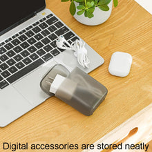 Load image into Gallery viewer, Phone Earphone Data Cable Charger Organizer Drawer Jewelry Miscellaneous Storage Box With Lid