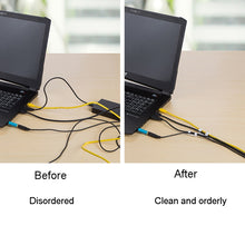 Load image into Gallery viewer, 20pcs /Set Medium Self-Adhesive Cable Organizer Clip Network Cord Fixed Storage Clamp