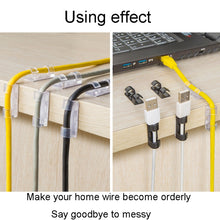 Load image into Gallery viewer, 20pcs /Set Medium Self-Adhesive Cable Organizer Clip Network Cord Fixed Storage Clamp