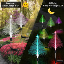 Load image into Gallery viewer, Christmas Tree Solar Light Outdoor Atmosphere Lighting Outdoor Waterproof Glowing Festival Decorative Lamp, Star Moon Transparent