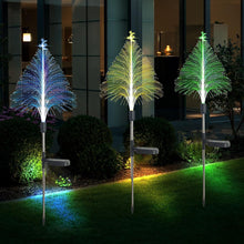 Load image into Gallery viewer, Christmas Tree Solar Light Outdoor Atmosphere Lighting Outdoor Waterproof Glowing Festival Decorative Lamp, Star Moon Transparent