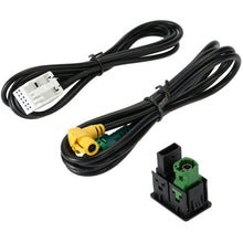 Load image into Gallery viewer, For Magotan New Touran Modified VW CD Player RCD510/310+/300+USB Switch Base+Wiring Harness, For Magotan New Touran