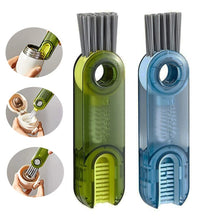 Load image into Gallery viewer, 3 In 1 U Shaped Cup Lid Cleaning Brush Water Bottle Cover Groove Cleaner