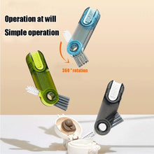 Load image into Gallery viewer, 3 In 1 U Shaped Cup Lid Cleaning Brush Water Bottle Cover Groove Cleaner