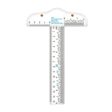 Load image into Gallery viewer, Plastic T-Square Ruler Learning Stationery Ruler