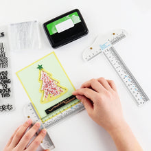 Load image into Gallery viewer, Plastic T-Square Ruler Learning Stationery Ruler