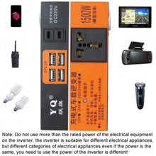 Load image into Gallery viewer, Car Inverter 12/24V To 220V Power Converter Multifunctional Car Truck Universal Intelligent Charger