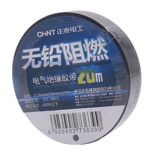 Load image into Gallery viewer, CHINT Electrical Tape Waterproof PVC Wire Insulation Tapes, 10m Blue, 10m Black, 10m White, 20m Blue, 20m Black, 20m White