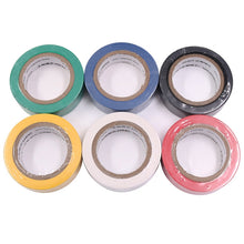 Load image into Gallery viewer, CHINT Electrical Tape Waterproof PVC Wire Insulation Tapes, 10m Blue, 10m Black, 10m White, 20m Blue, 20m Black, 20m White