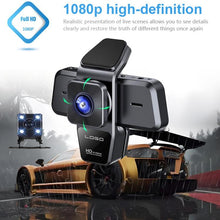 Load image into Gallery viewer, 3 Recording 1080P Camera HD Mobile Phone Playback Driving Recorder, G70