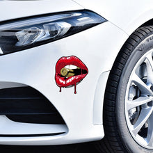 Load image into Gallery viewer, Lip Car Stickers Body Bumper Scratch Stickers, 13x11cm, 20x19cm