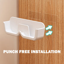 Load image into Gallery viewer, Wall-Mounted Adhesive Sunglasses Storage Shelf Eyeglasses Display Stand