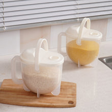 Load image into Gallery viewer, Home Kitchen Rice Washing Sieve Rice Washer Convection Plastic Rice Panner