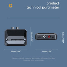 Load image into Gallery viewer, Bluetooth 5.3 Receiver NFC Function Stereo Amplifier To Wireless Adapter, T59