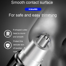 Load image into Gallery viewer, Electrical Nose Hair Trimmer Shaving Nose Hair Motorized Eyebrow Razor Nasal Cleaning Tools
