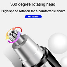 Load image into Gallery viewer, Electrical Nose Hair Trimmer Shaving Nose Hair Motorized Eyebrow Razor Nasal Cleaning Tools