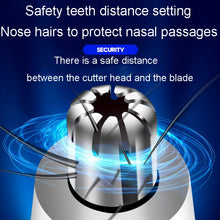 Load image into Gallery viewer, Electrical Nose Hair Trimmer Shaving Nose Hair Motorized Eyebrow Razor Nasal Cleaning Tools