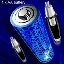 Load image into Gallery viewer, Electrical Nose Hair Trimmer Shaving Nose Hair Motorized Eyebrow Razor Nasal Cleaning Tools