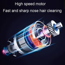 Load image into Gallery viewer, Electrical Nose Hair Trimmer Shaving Nose Hair Motorized Eyebrow Razor Nasal Cleaning Tools