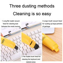 Load image into Gallery viewer, Mini USB Interface Keyboard Cleaning Brush Portable Computer Dust Remover