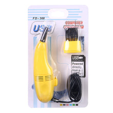 Load image into Gallery viewer, Mini USB Interface Keyboard Cleaning Brush Portable Computer Dust Remover