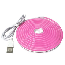 Load image into Gallery viewer, 2m 5V LED Light Strip USB Flexible Neon Silicone Soft Strips Set, USB (Pink), USB (Warm Color), USB (Blue)
