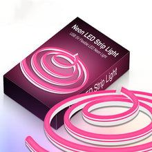 Load image into Gallery viewer, 2m 5V LED Light Strip USB Flexible Neon Silicone Soft Strips Set, USB (Pink), USB (Warm Color), USB (Blue)