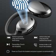 Load image into Gallery viewer, Ear-hook Wireless Earphones OWS Waterproof Touch Control Sports Earbuds