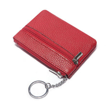 Load image into Gallery viewer, HUMERPAUL WX2010 Ladies Leather Mini Wallet Portable Coin Purse And Card Holder, S, L