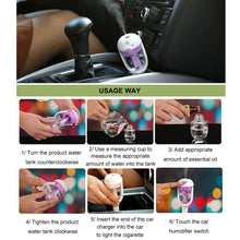 Load image into Gallery viewer, Car Negative Ion Spray Humidifier Aromatherapy Air Purifier