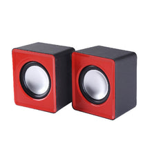 Load image into Gallery viewer, 101TD 2 In 1 Mini Small Audio USB Cable Computer Speakers