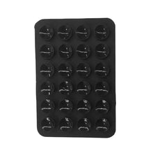 Load image into Gallery viewer, Mobile Phone Silicone 24 Square Shaped Suction Cup Mobile Phone Back Stickers