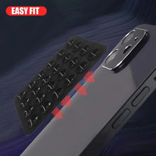 Load image into Gallery viewer, Mobile Phone Silicone 24 Square Shaped Suction Cup Mobile Phone Back Stickers