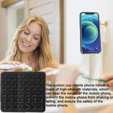 Load image into Gallery viewer, Mobile Phone Silicone 24 Square Shaped Suction Cup Mobile Phone Back Stickers