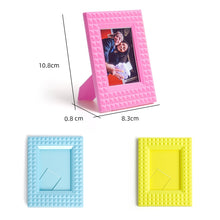 Load image into Gallery viewer, Mini 3-Inch Rivet Vertical Color Celebrity Photo Card Photo Frame