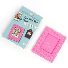 Load image into Gallery viewer, Mini 3-Inch Rivet Vertical Color Celebrity Photo Card Photo Frame