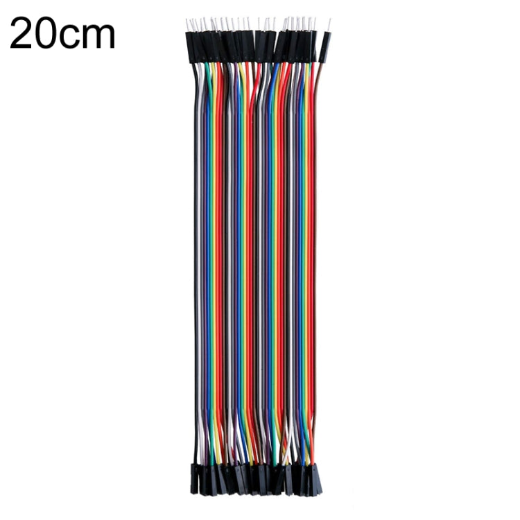 40P DuPont Cable Double-Ended Colorful Wires Wiring Terminal