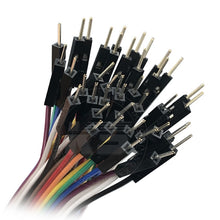 Load image into Gallery viewer, 40P DuPont Cable Double-Ended Colorful Wires Wiring Terminal, 10cm, 20cm