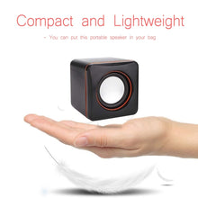 Load image into Gallery viewer, Wired USB Computer Small Sound Desktop Laptop Mini Desk Household Office Bass Speaker