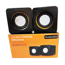 Load image into Gallery viewer, Wired USB Computer Small Sound Desktop Laptop Mini Desk Household Office Bass Speaker
