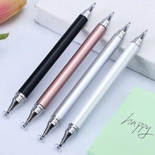 Load image into Gallery viewer, Plastic Stylus With Round Disc Clip Capacitive Pen Cell Phone Stylus