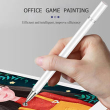 Load image into Gallery viewer, Plastic Stylus With Round Disc Clip Capacitive Pen Cell Phone Stylus