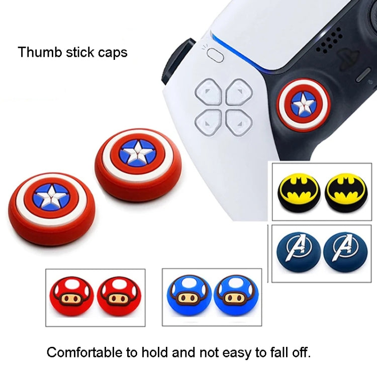 For PS4 / PS5 Controller 3D Rocker Cap Gamepad Rocker Button Silicone Protective Cover