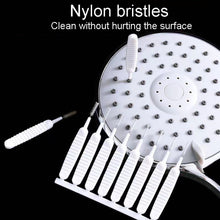 Load image into Gallery viewer, 10pcs /Pack Multifunctional Shower Hole Cleaning Brush Anti-Blocking Bath Faucet Washing Tool