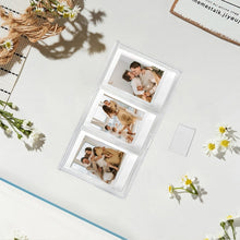 Load image into Gallery viewer, For Polaroid Mini Vertical Three-square PC Transparent Photo Frame