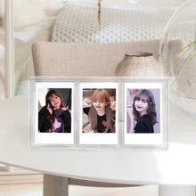 Load image into Gallery viewer, For Polaroid Mini Vertical Three-square PC Transparent Photo Frame