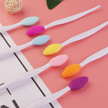 Load image into Gallery viewer, Silicone Cleaning Brush Beauty Tool Double Side Nose To Clean Blackhead Removers