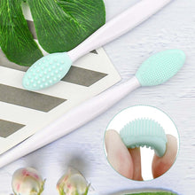 Load image into Gallery viewer, Silicone Cleaning Brush Beauty Tool Double Side Nose To Clean Blackhead Removers